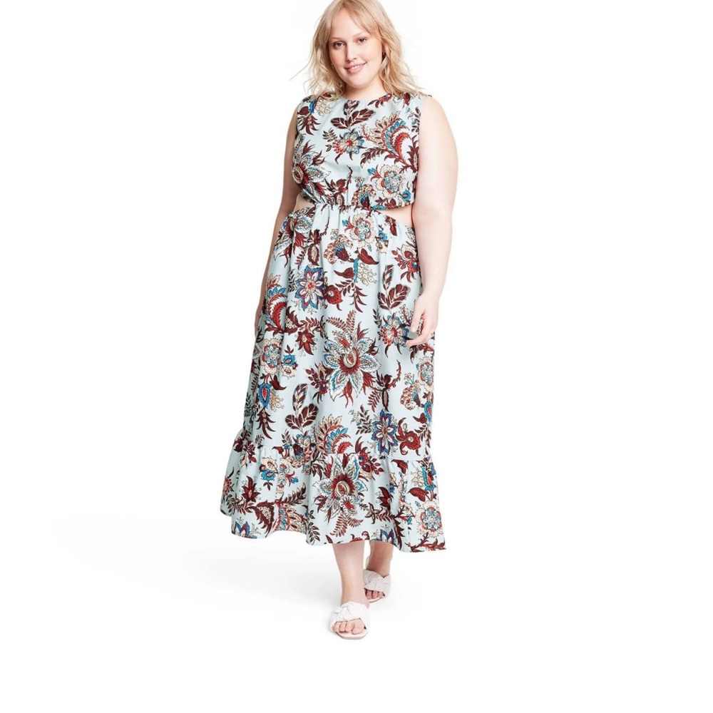 Rhode for Target cut out maxi dress